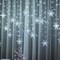 Kitcheniva 96 LED Christmas Curtain Window Snowflake String Fairy Lights